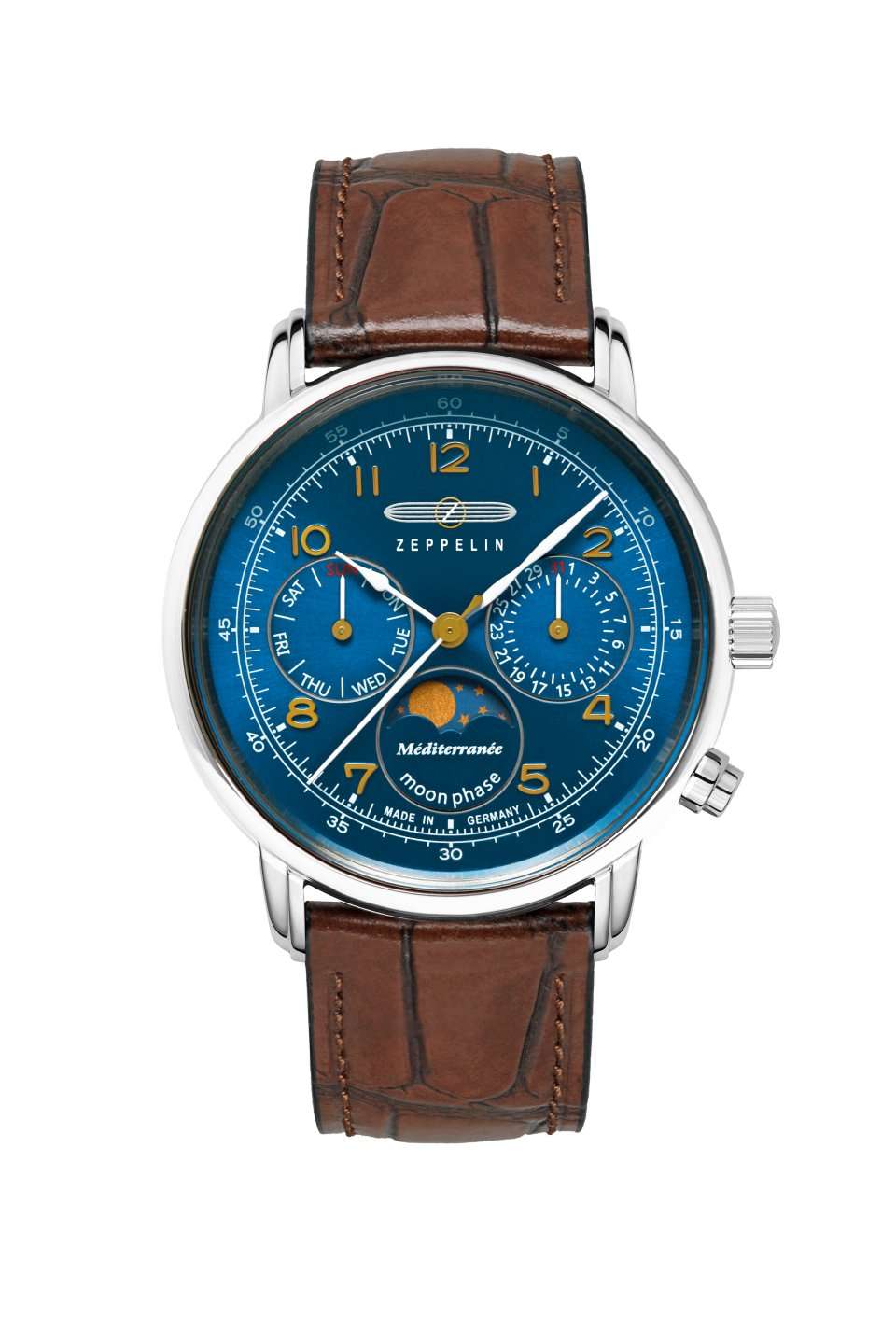 Zeppelin Méditerranée Chronograph Moonphase  Watch ZPN-1002 Image 1