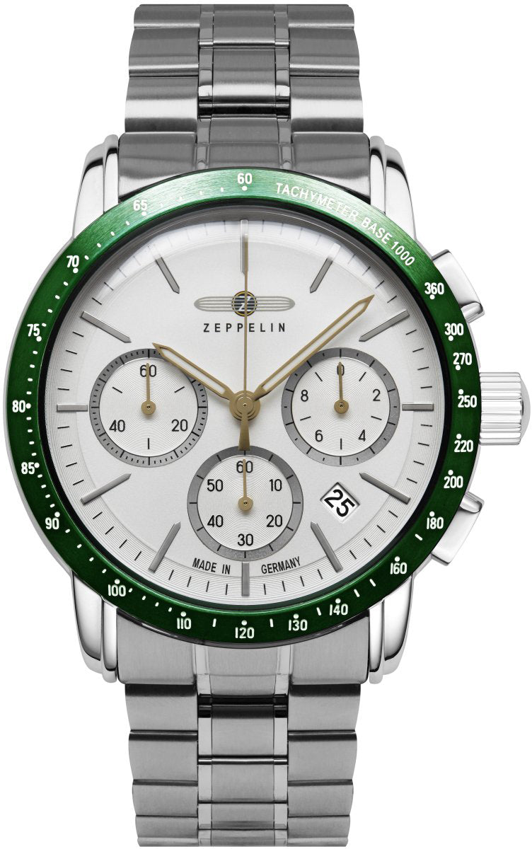 Zeppelin New York Quartz Chronograph Watch 8878MB4 Image 1