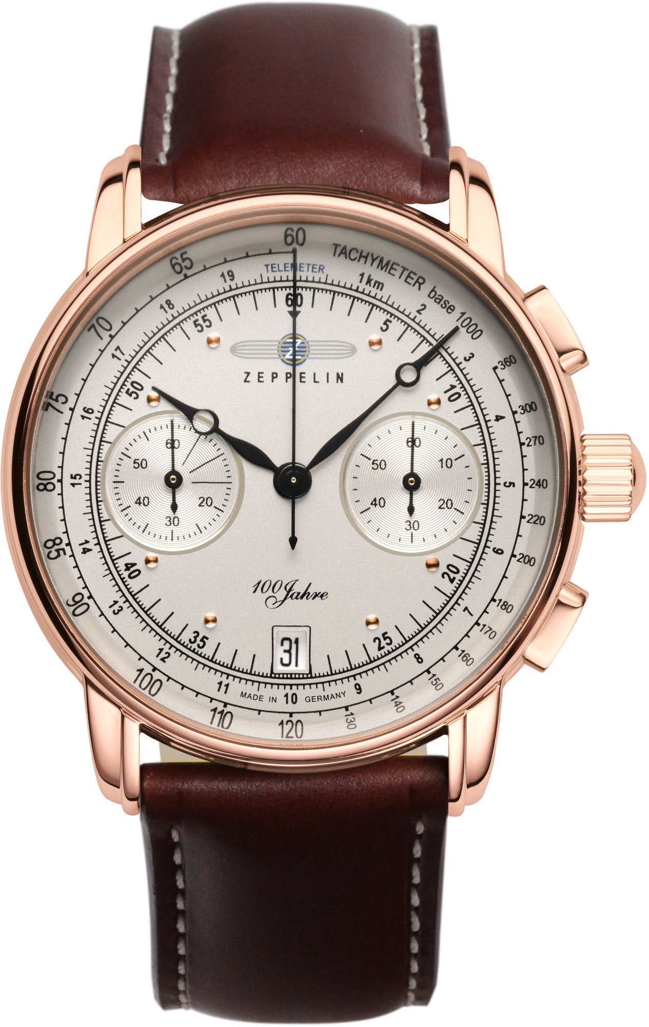 Zeppelin Watch 100 Years Zeppelin 7672-1 Image 1