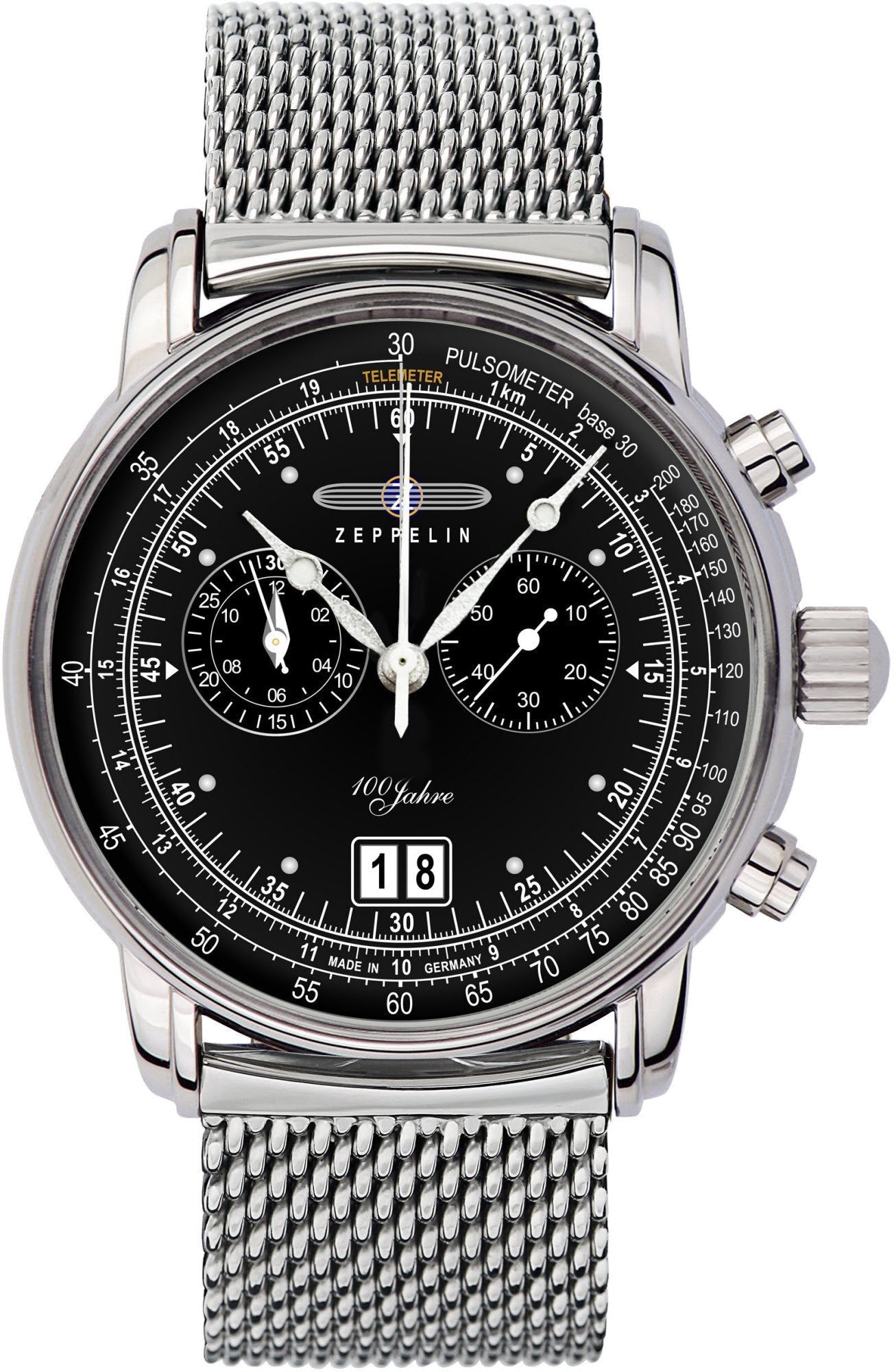 Zeppelin Watch 100 Years Zeppelin ED. 1 Mens 7690M2 Image 1