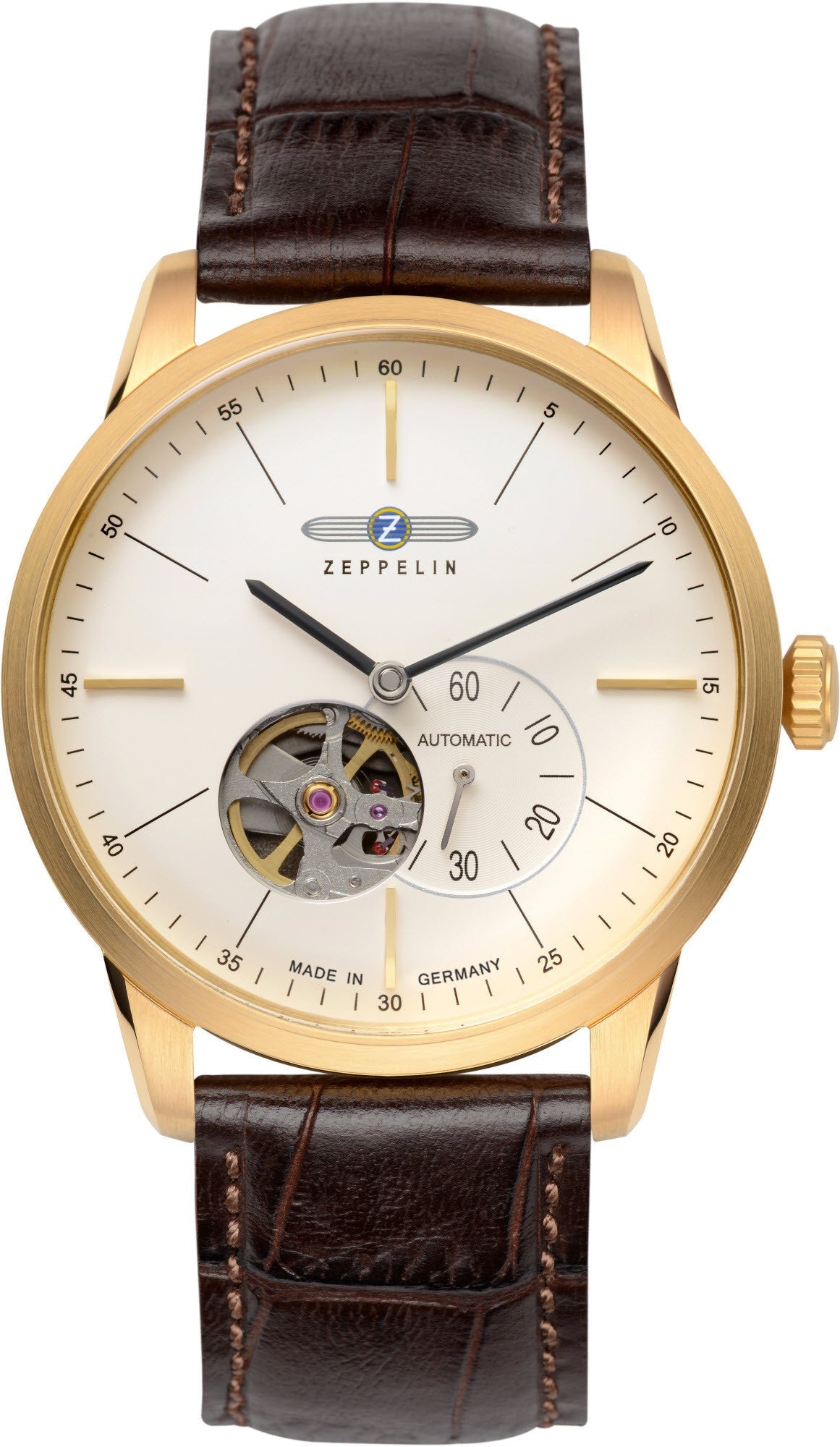 Zeppelin Watch Flatline Mens 73621 Image 1