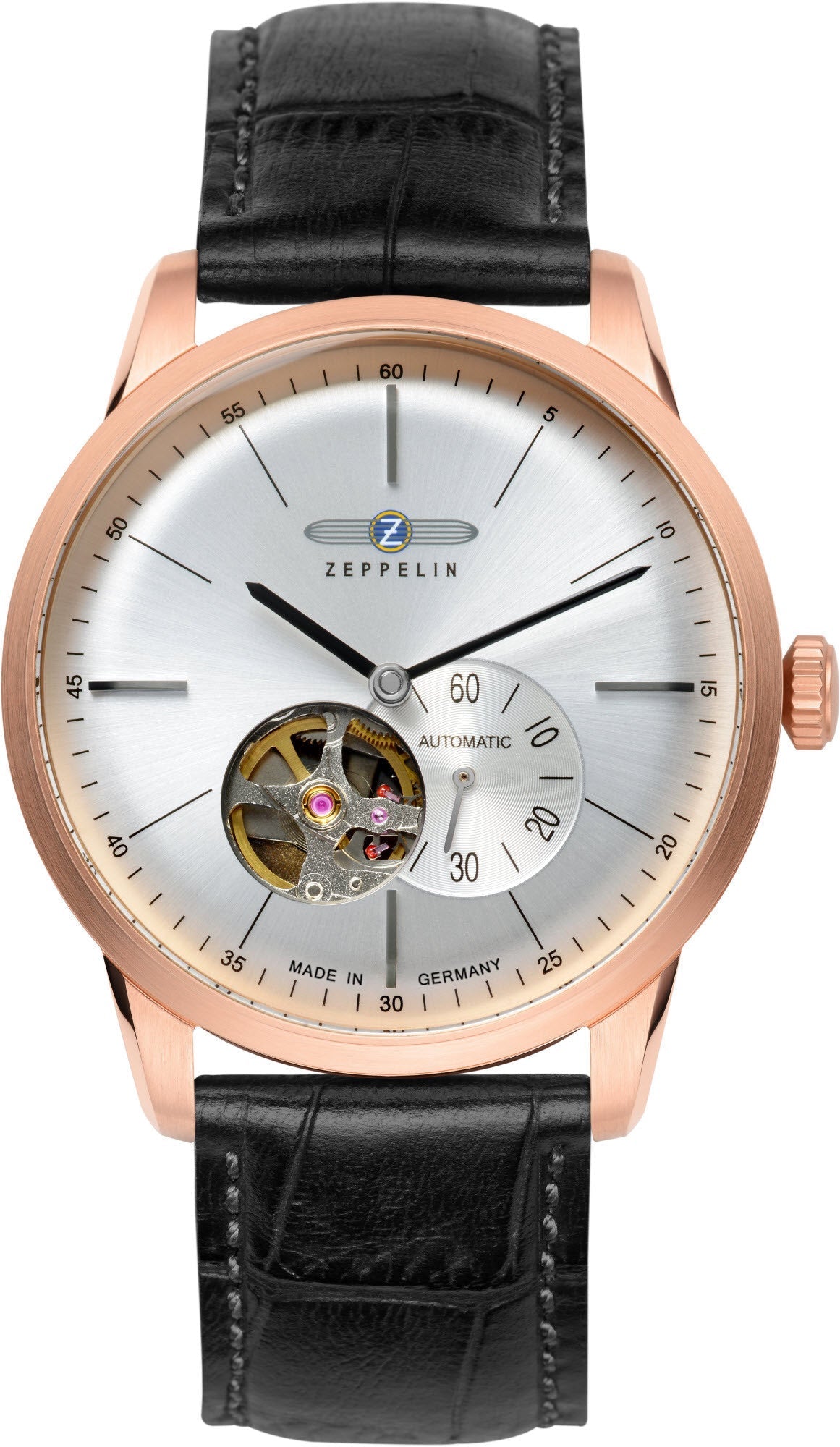 Zeppelin Watch Flatline Mens 73624 Image 1