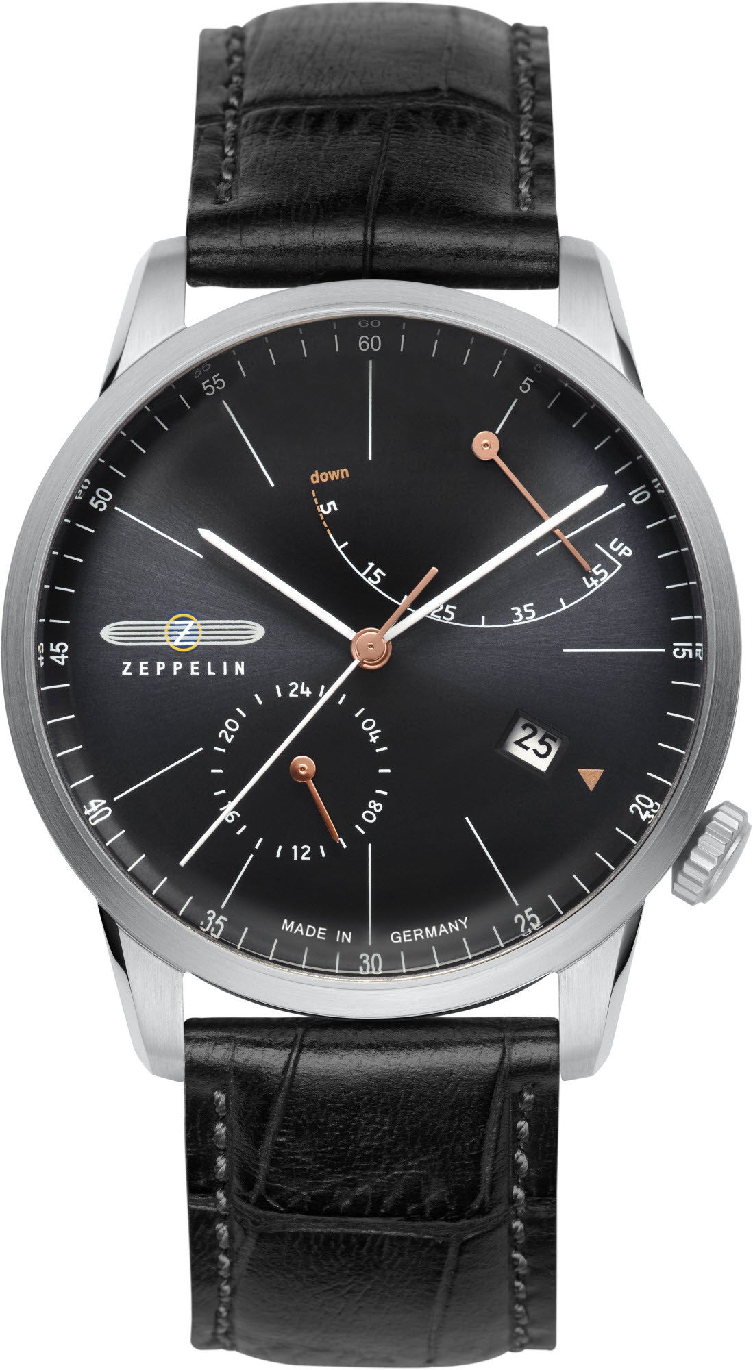 Zeppelin Watch Flatline Mens 73662 Image 1