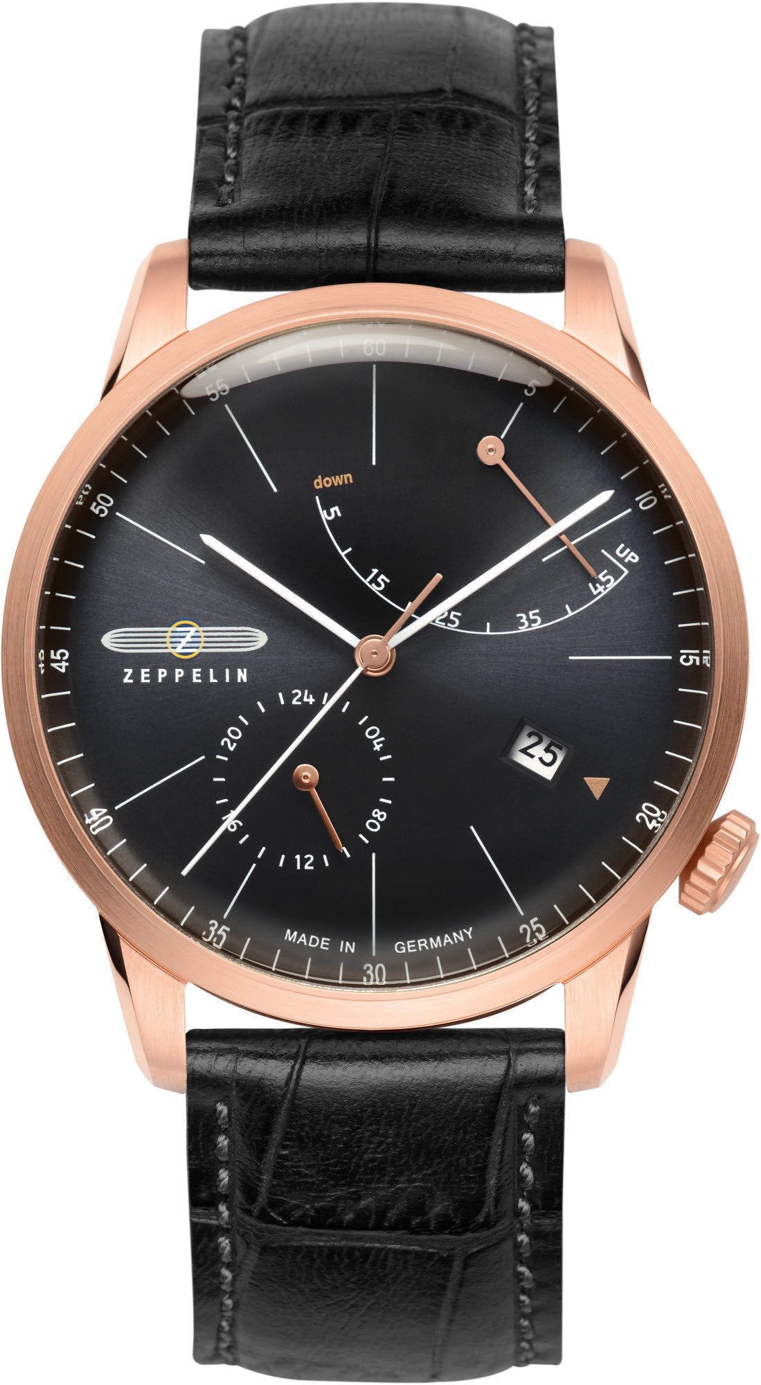Zeppelin Watch Flatline Mens 73682 Image 1