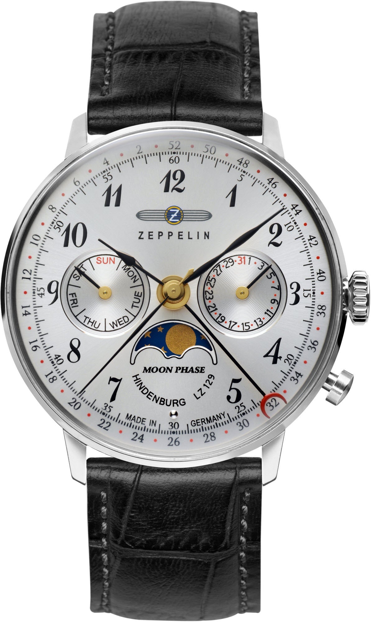 Zeppelin Watch Hindenburg 7037-1 Image 1