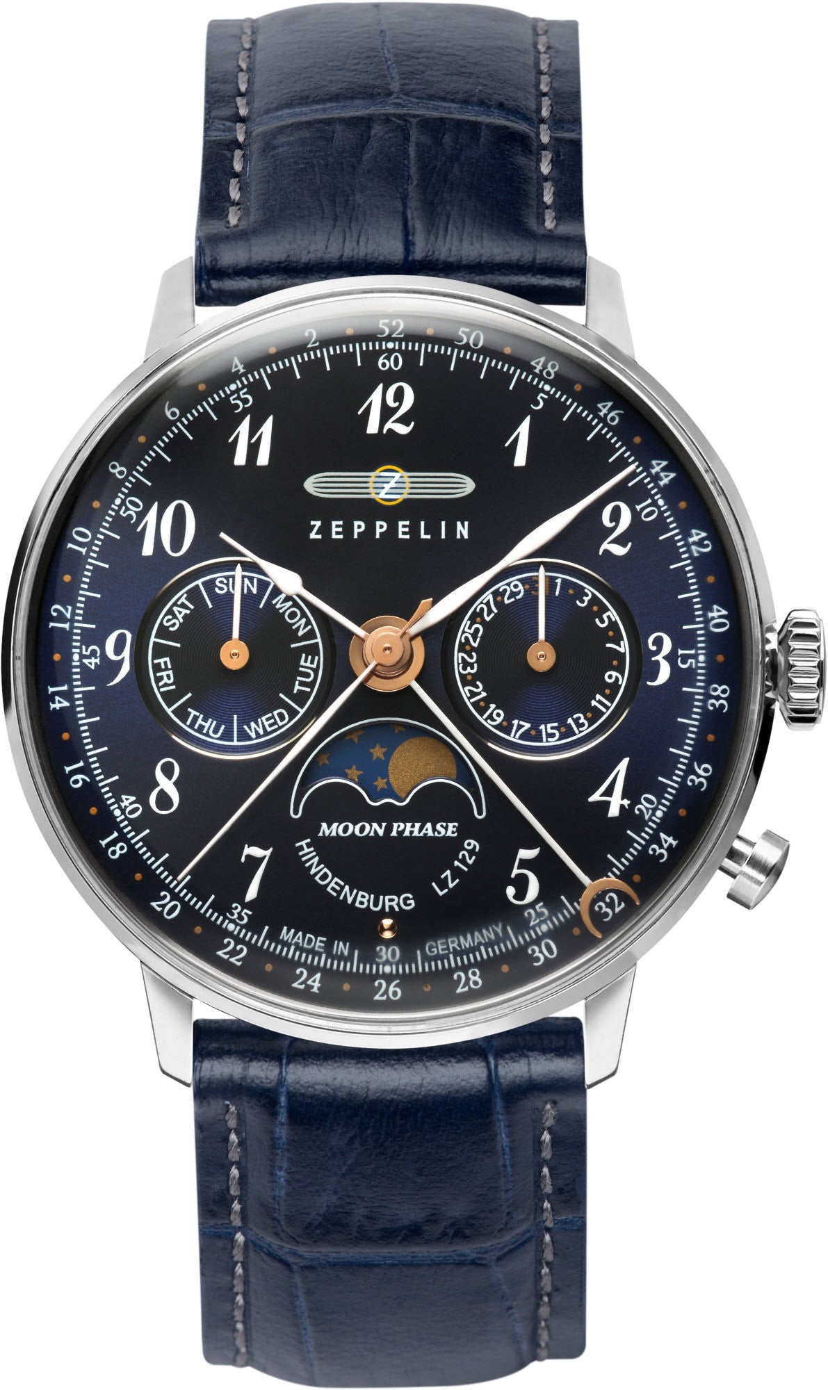 Zeppelin Watch Hindenburg 7037-3 Image 1