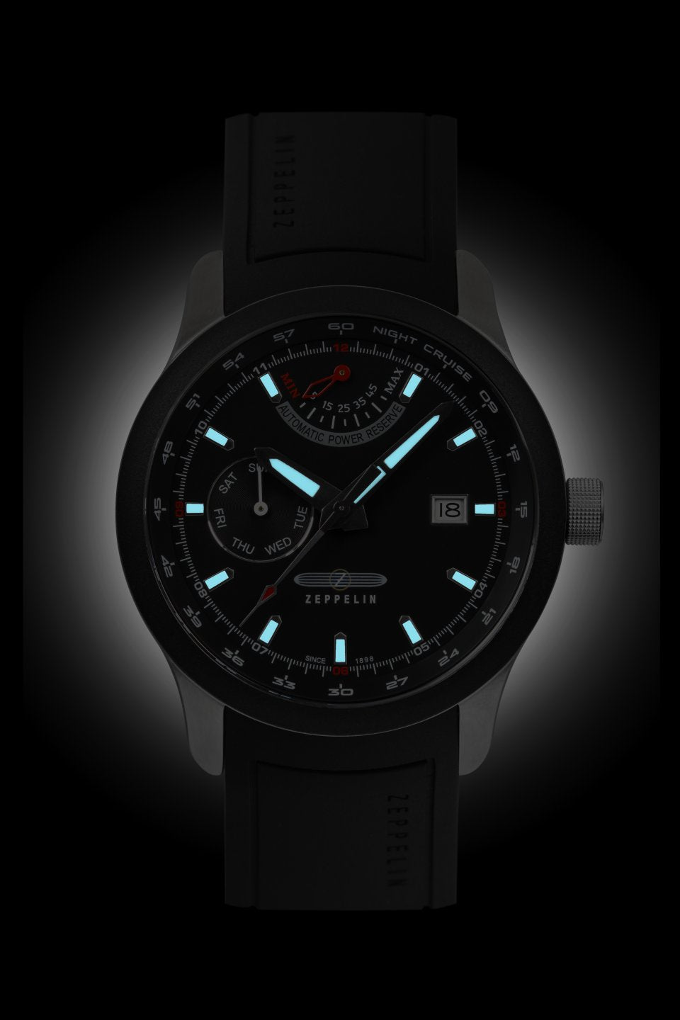 Zeppelin Watch Night Cruise Men 72622 Image 3