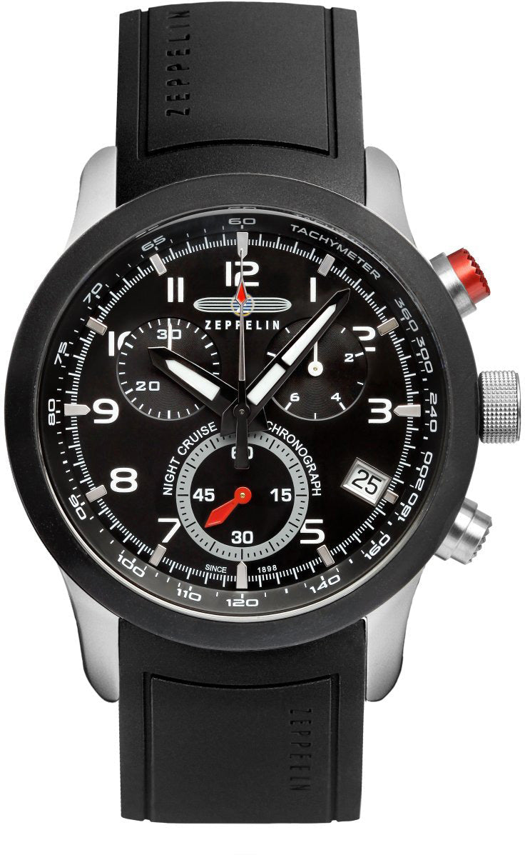 Zeppelin Watch Night Cruise Mens 72922 Image 1